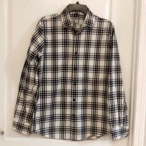 EXPRESS Extra Slim Fit Plaid Button Down. Size Large. 16 - 16 1/2